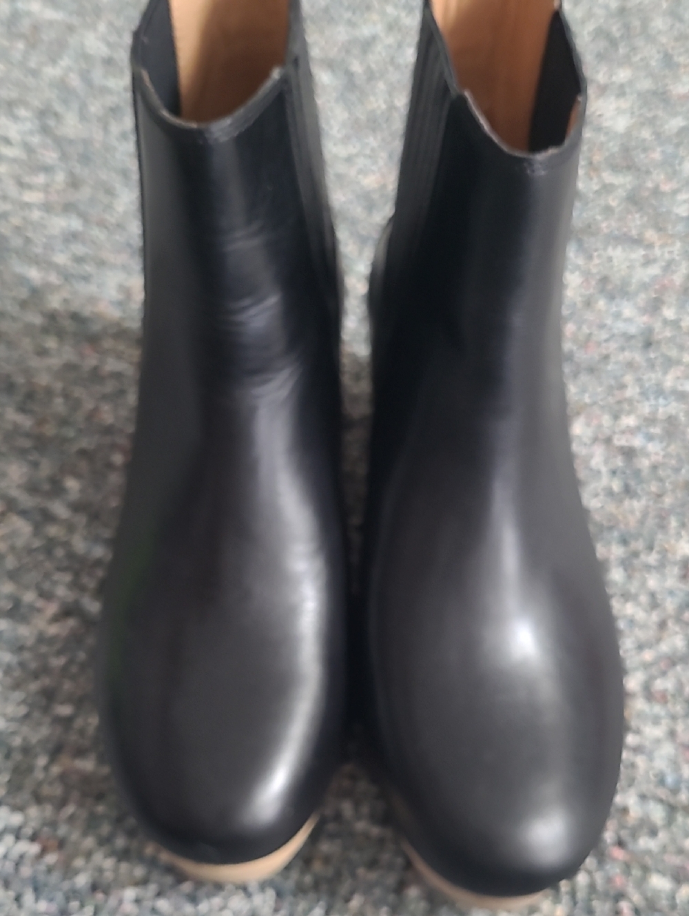Madewell Black Leather Ankle Booties